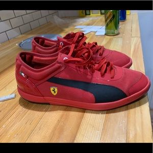 Puma x Ferrari running shoes